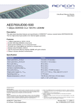 Aeneon AED760UD00-500 Datasheet