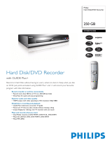 Philips DVDR7310H/31 Datasheet