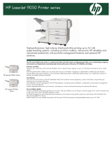 HP LaserJet 9050n Printer User manual