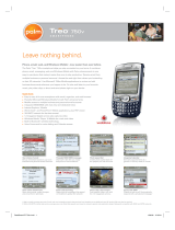 Vodafone Palm Treo 750v Datasheet