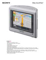 Sony NV-U50N Datasheet