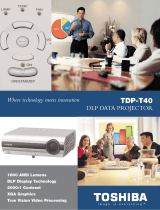 Toshiba TDP-T40 Datasheet