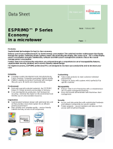 Fujitsu ESPRIMO P5710 User manual