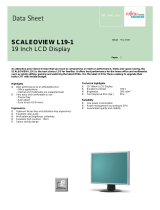 Fujitsu SCALEOVIEW L19-2 Datasheet