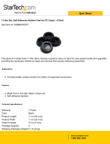 StarTech.com RUBBERFEET Datasheet