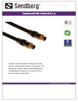 Sandberg 505-75 Datasheet