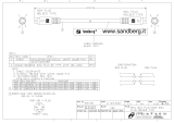 Sandberg 505-88 Datasheet