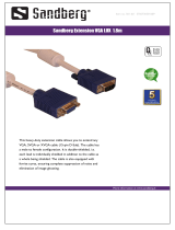 Sandberg 501-60 Datasheet
