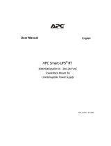 APC SURT6000RMXLI User manual