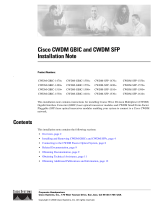 Cisco CWDM-SFP-1510= Datasheet