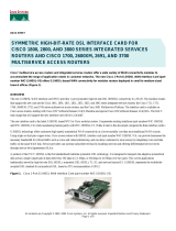 Cisco WIC-1SHDSL-V3 Datasheet