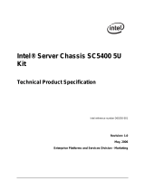 Intel SC5400BASE Datasheet