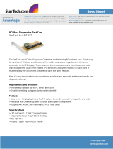 StarTech.com PCIPOST Datasheet