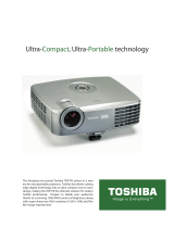 Toshiba TDP-P8 Datasheet