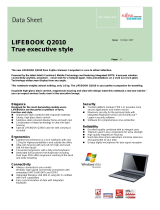 Fujitsu Lifebook Q2010 User manual