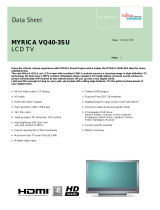 Fujitsu MYRICA VQ40-3SU Datasheet