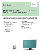 Fujitsu SCALEOVIEW L22W-3 Datasheet