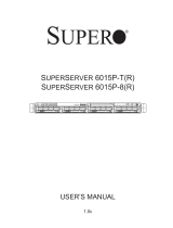 Supermicro SUPERSERVER 6015P-8(R) User manual