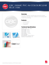 GBC CE011820E Datasheet
