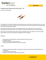 StarTech.com 3m Multimode 50/125 Duplex Fiber Patch Cable LC - SC Datasheet