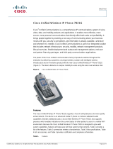 Cisco CP-7921G-EC-CH1-K9 Datasheet