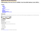 Cisco VWIC-1MFT-G703 Datasheet