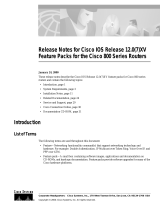 Cisco MEM800-8U12F Datasheet