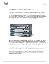 Cisco CISCO2851-SAA/K9 Datasheet