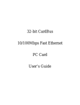 Digitus Digitus PCMCIA Fast Ethernet Card User manual