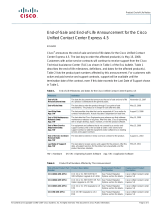 Cisco UCCX-4.5-E10-7845 User manual