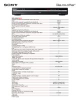 Sony RDR-HX950B Datasheet