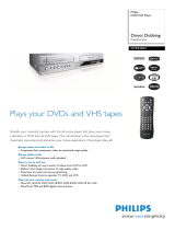 Philips DVD/VCR Player Datasheet