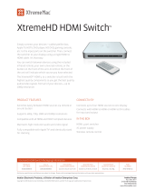 XtremeMac XHD-4HDS-02 Datasheet