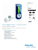 Philips SA4121/02 Datasheet