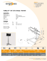 ErgoXSTrolley 27"- 46" High