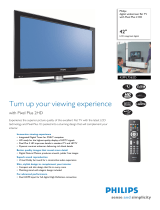 Philips 42PFL7562D/10 Datasheet