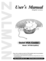 ZALMAN VF700-CU led User manual