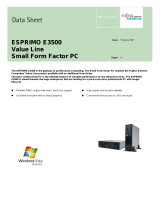 Fujitsu VFY:E3500-01NL User manual