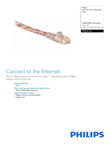 Philips SWN1125 Molded RJ45 connectors 4,2m / 14ft CAT 5e networking patch cable Datasheet