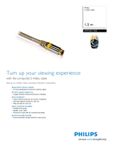 Philips SWV3511NZ 1,5 m S-video cable User manual