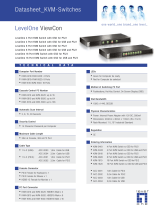 LevelOne KVM-0420-V2 Datasheet