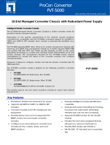 LevelOne FVT-5000 User manual