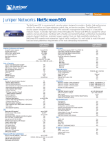 Juniper NS-500SP-GB1-DC Datasheet