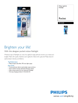 Philips SFL5220 Pocket Flashlight Datasheet