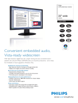 Philips 220AW8FB 22 Datasheet