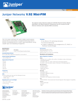 Juniper JXM-1V92-S Datasheet