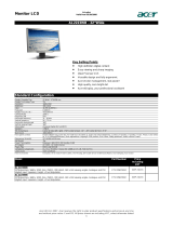 Acer ET.D23WZ.A02 Datasheet