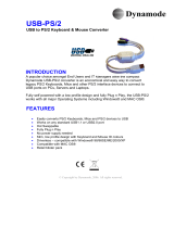 Dynamode USB-PS/2 Datasheet