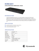 Dynamode 16-Port Rackmount KVM - No Cables Supplied Datasheet