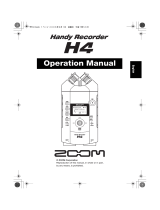 Zoom Handy Recorder H4 Datasheet